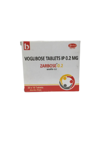 Zarbose 0.2mg Tablet